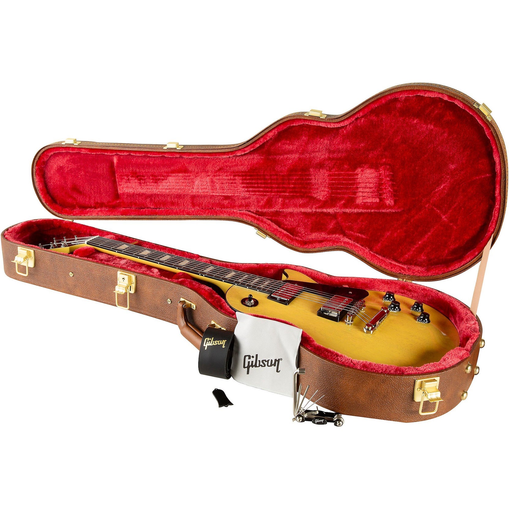 Đàn Guitar Điện Gibson Original Collection Les Paul Standard 50s Mahogany Top - TV Yellow