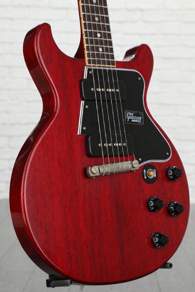 Đàn Guitar Điện Gibson Historic Collection Custom 1960 Les Paul Special Double Cut Reissue - Cherry Red