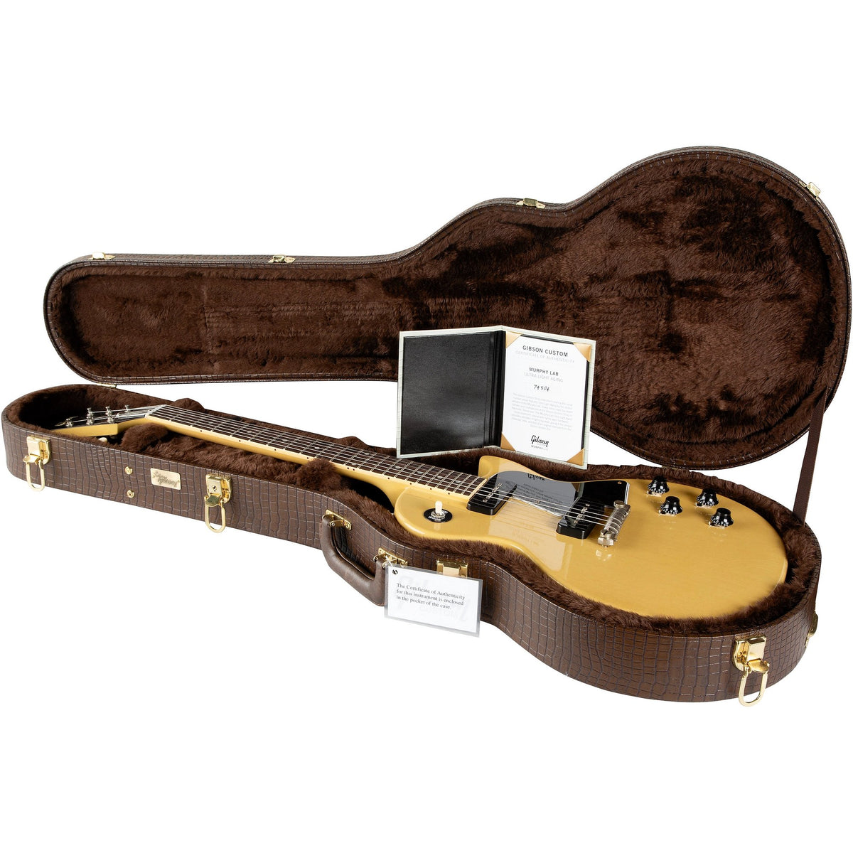 Đàn Guitar Điện Gibson Custom Murphy Lab 1957 Les Paul Special Single-Cut Reissue Ultra Light Aged - TV Yellow
