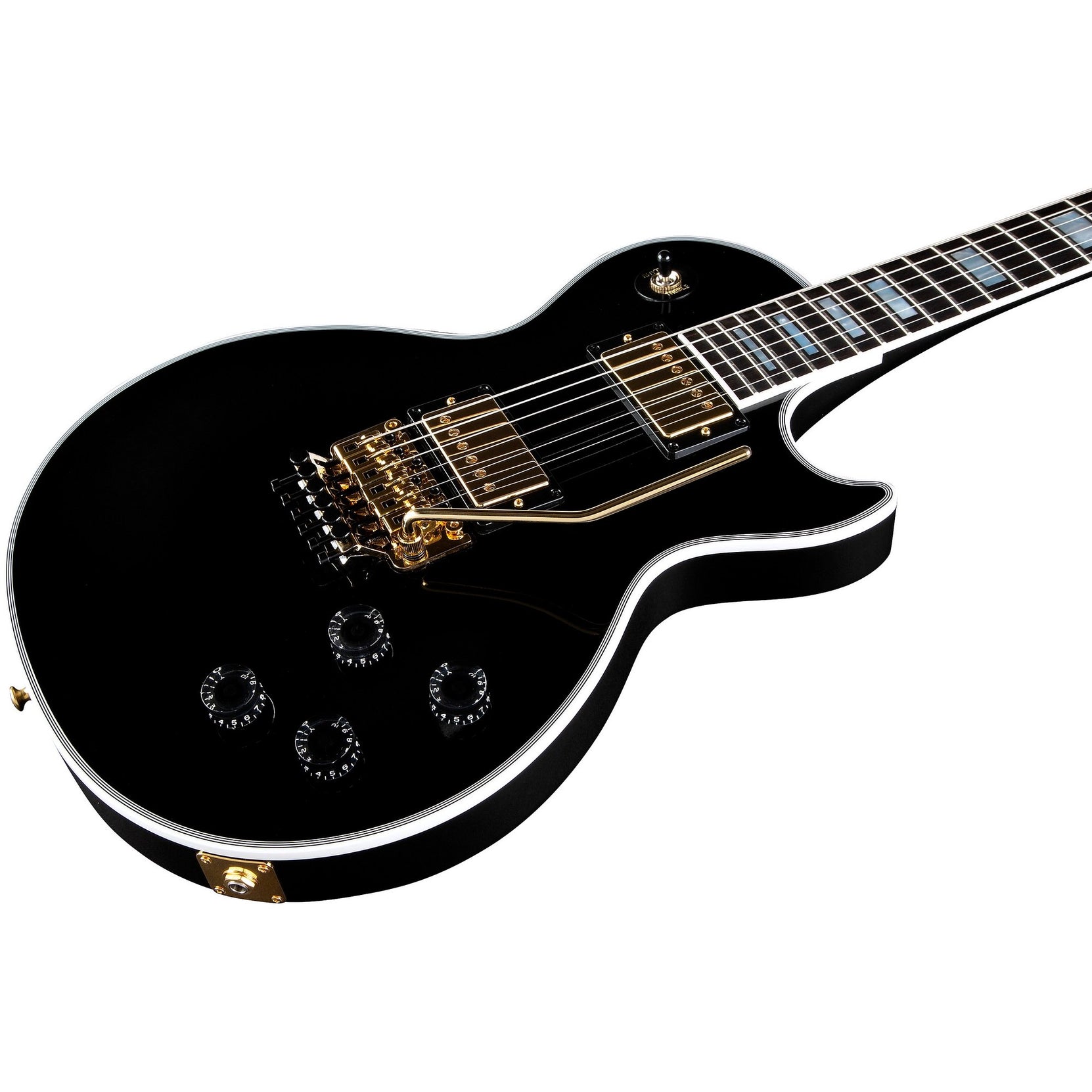 Đàn Guitar Điện Gibson Modern Collection Custom Les Paul Axcess Custom Floyd Rose - Ebony-Mai Nguyên Music