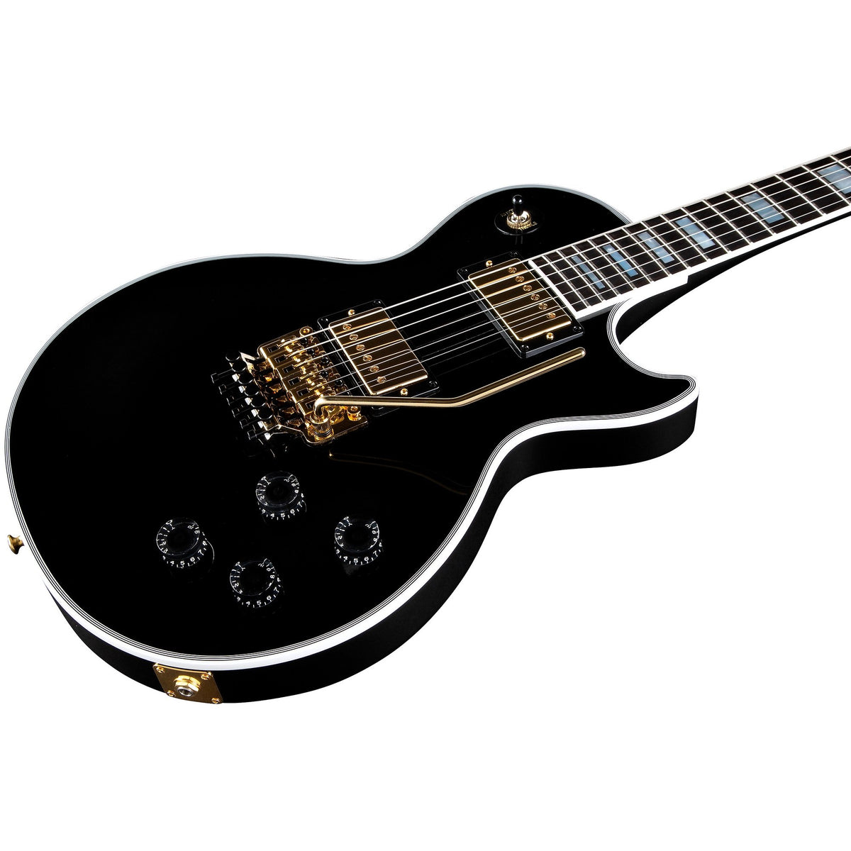 Đàn Guitar Điện Gibson Modern Collection Custom Les Paul Axcess Custom Floyd Rose - Ebony-Mai Nguyên Music