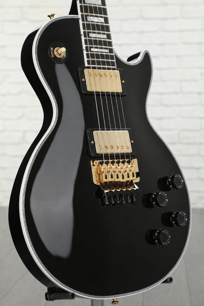 Đàn Guitar Điện Gibson Modern Collection Custom Les Paul Axcess Custom Floyd Rose - Ebony