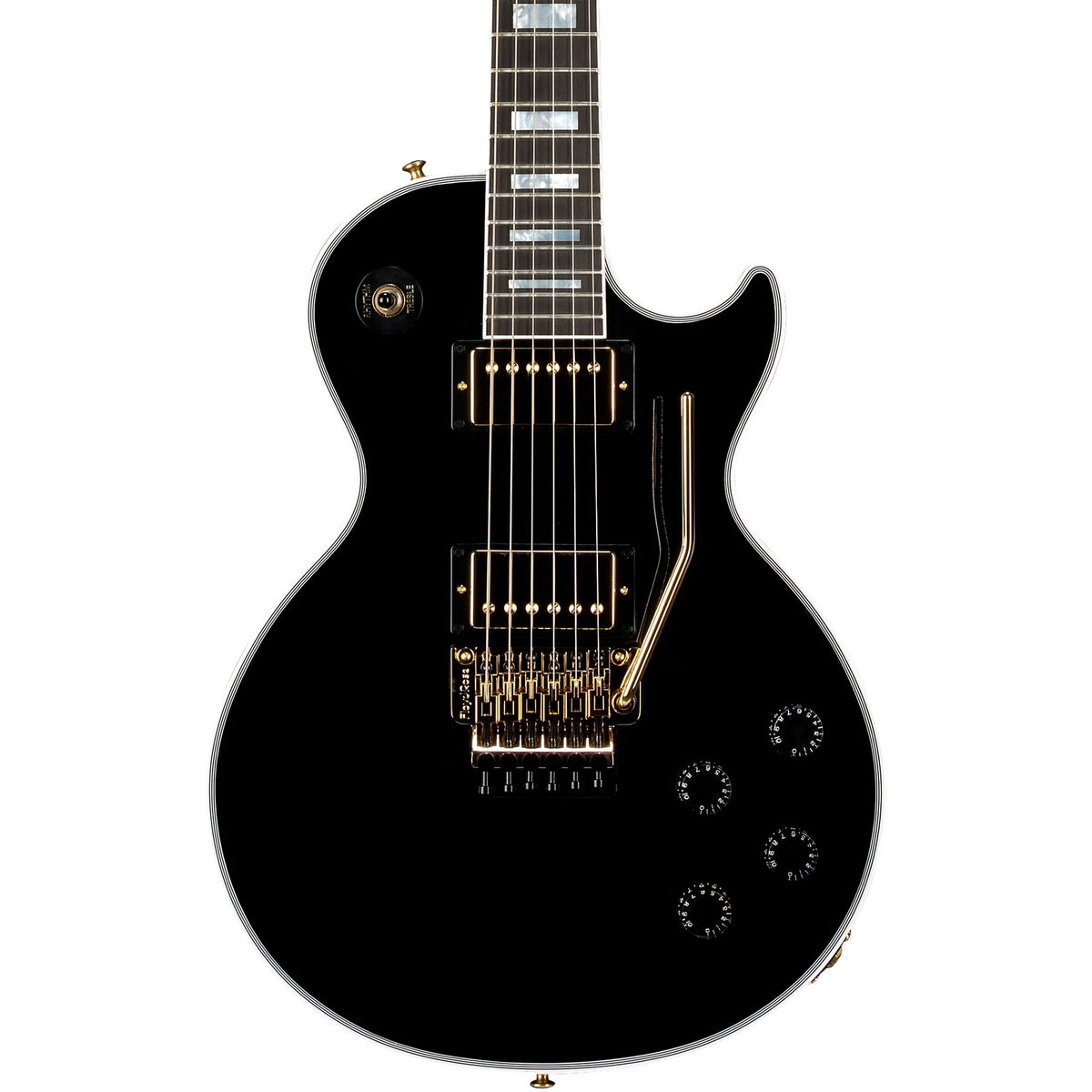 Đàn Guitar Điện Gibson Modern Collection Custom Les Paul Axcess Custom Floyd Rose - Ebony