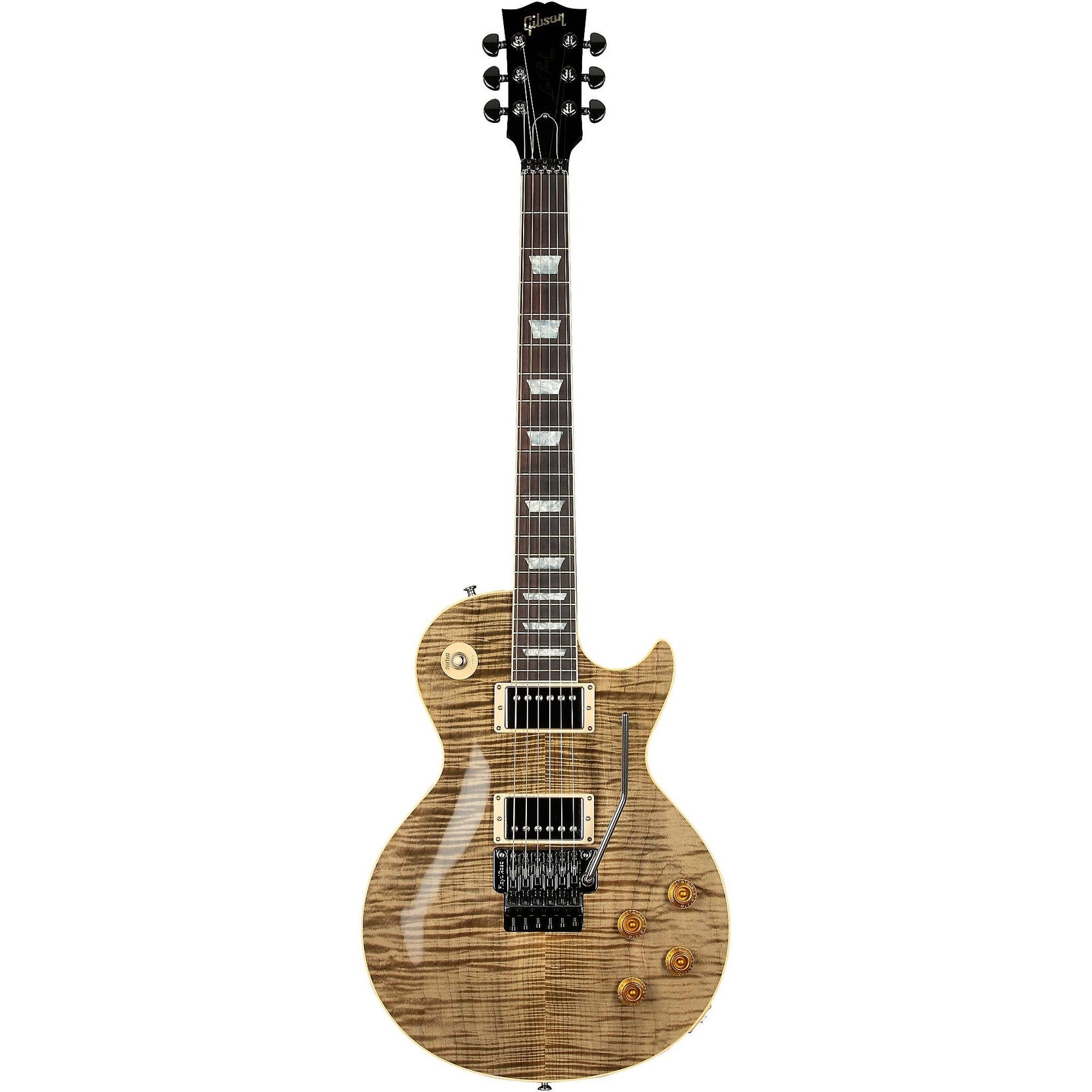 Đàn Guitar Điện Gibson Modern Collection Custom Les Paul Axcess Standard Figured Floyd Rose Gloss - DC Rust