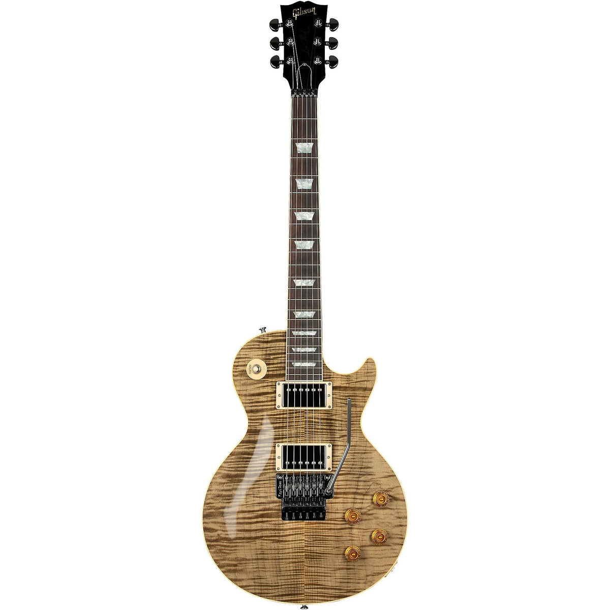 Đàn Guitar Điện Gibson Modern Collection Custom Les Paul Axcess Standard Figured Floyd Rose Gloss - DC Rust