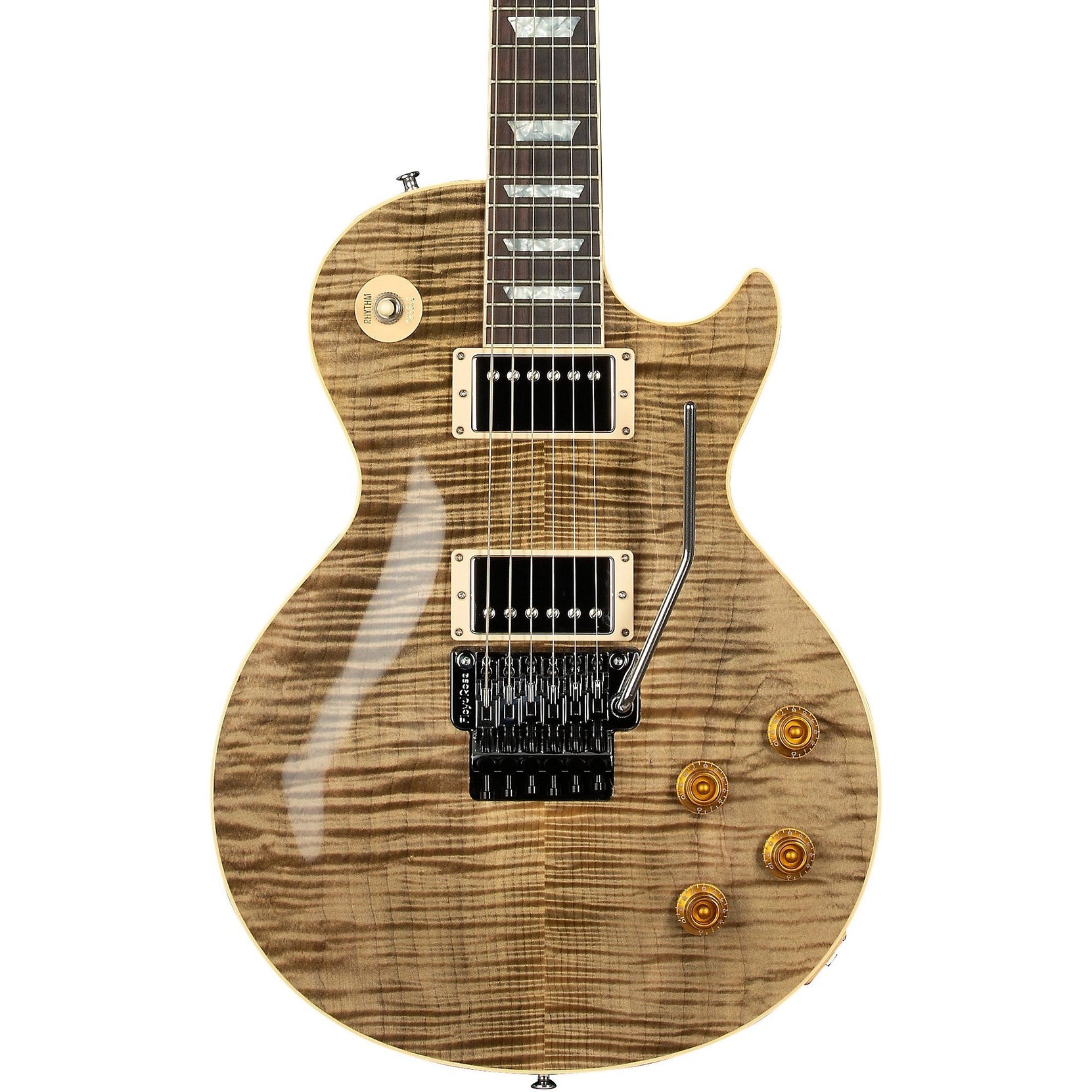 Đàn Guitar Điện Gibson Modern Collection Custom Les Paul Axcess Standard Figured Floyd Rose Gloss - DC Rust