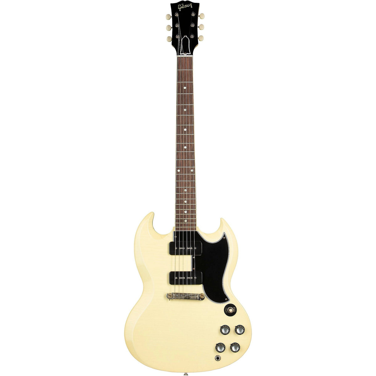 Đàn Guitar Điện Gibson Custom Murphy Lab 1963 SG Special Reissue Lightning Bar Ultra Light Aged - Classic White