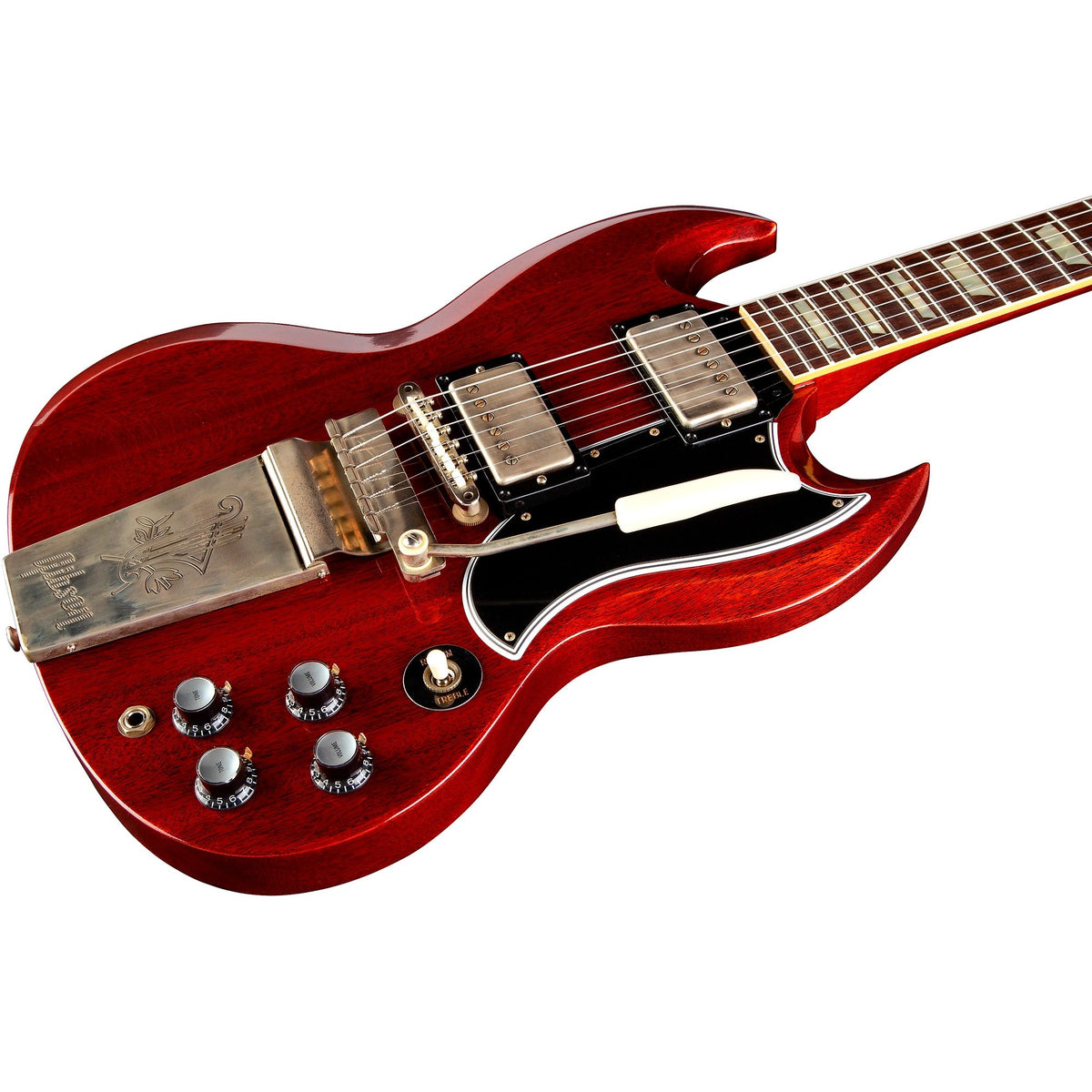 Đàn Guitar Điện Gibson Custom Murphy Lab 1964 SG Standard Reissue With Maestro Ultra Light Aged