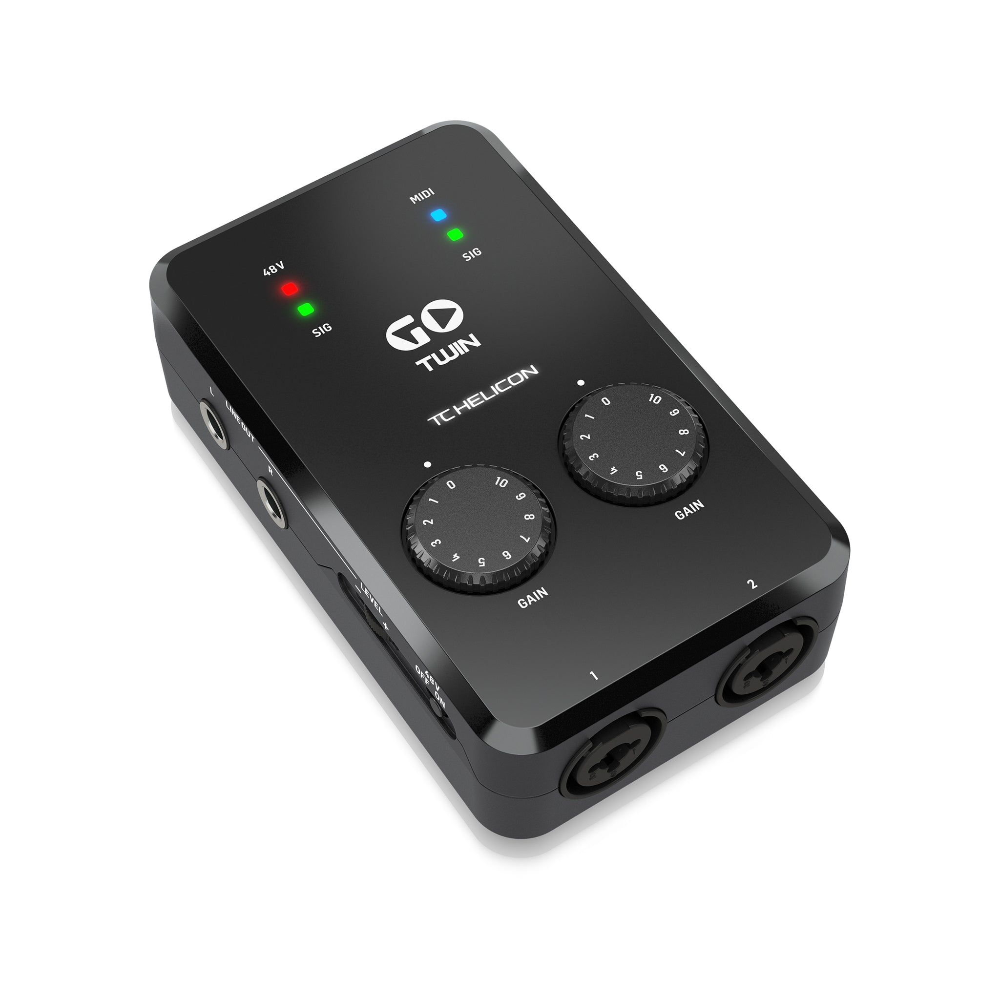 Audio Interface TC Helicon Go Twin Mobile Device Interfaces