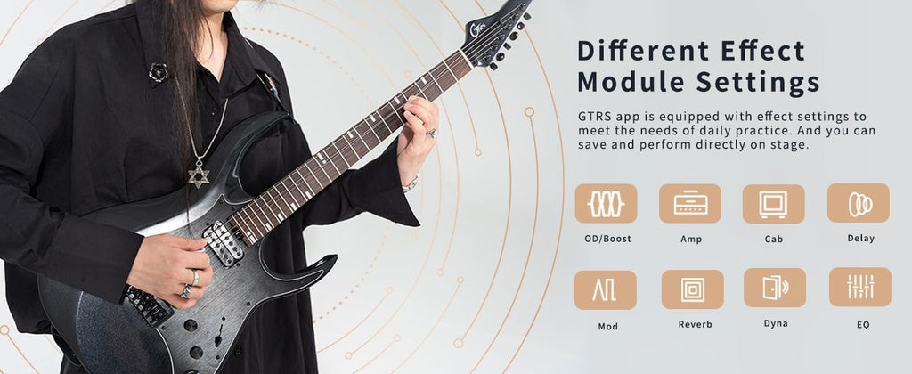 Đàn Guitar Điện Mooer GTRS M800