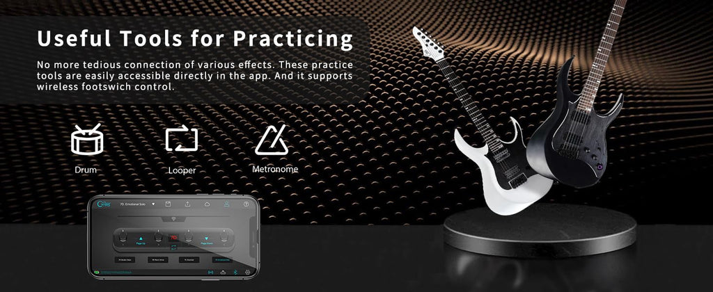 Đàn Guitar Điện Mooer GTRS M800
