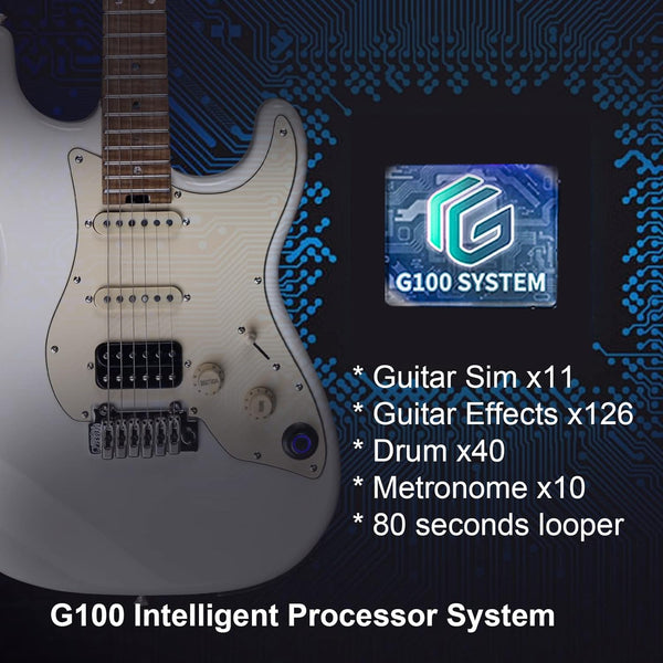 Đàn Guitar Điện Mooer GTRS P801 được thiết kế với chip thông minh