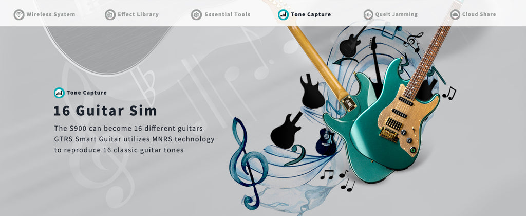Đàn Guitar Điện Mooer GTRS S900