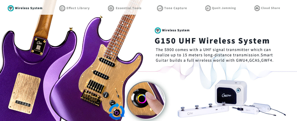 Đàn Guitar Điện Mooer GTRS S900