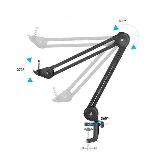 Giá Đỡ Micro Kẹp Bàn NB46