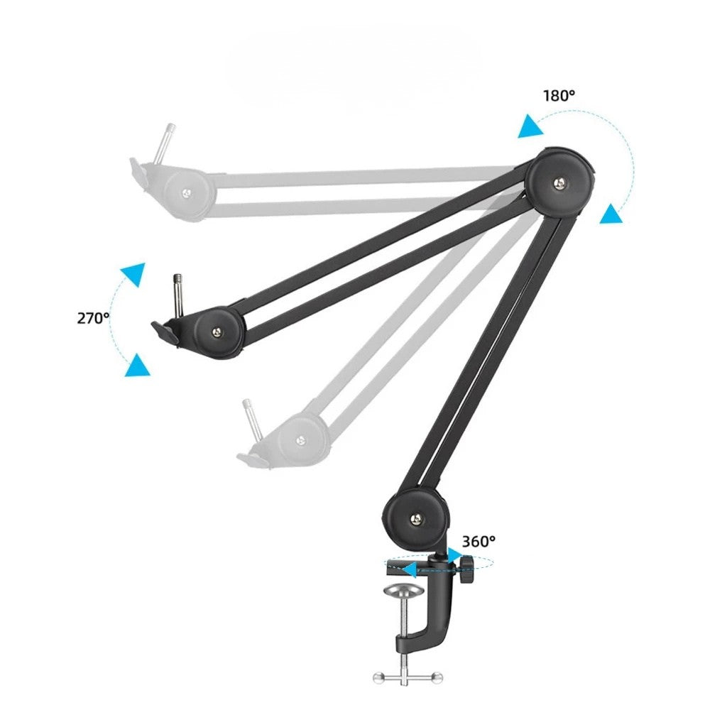 Giá Đỡ Micro Kẹp Bàn NB46