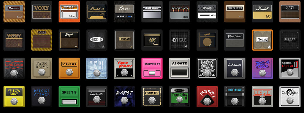 Pedal Guitar Hotone Ampero II Stage - Effect Processor có nhiều đầu vào ứng dụng