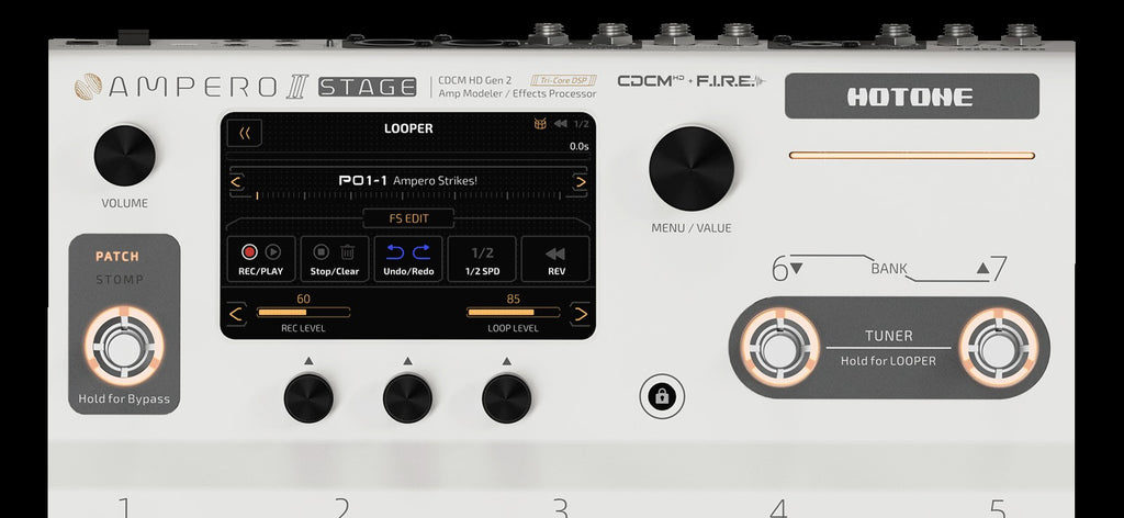 Pedal Guitar Hotone Ampero II Stage - Effect Processor
