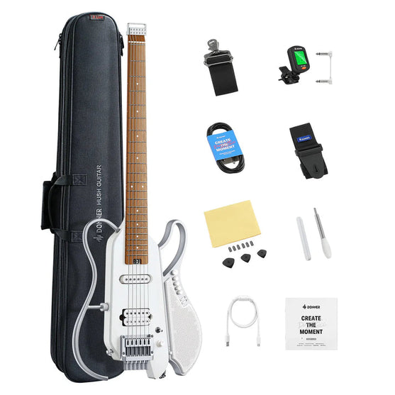 Đàn Guitar Điện Donner HUSH X Live