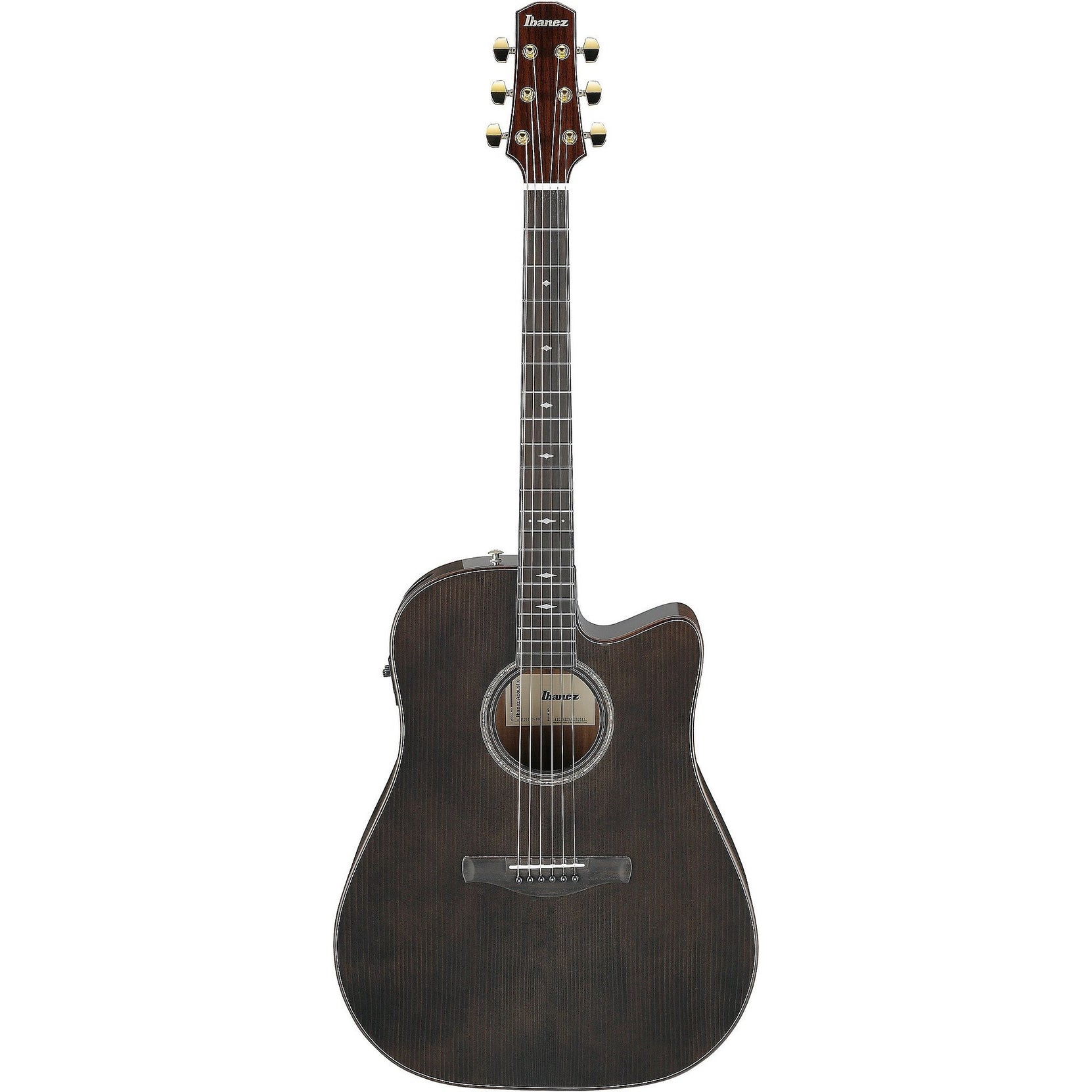 Đàn Guitar Acoustic Ibanez AAD361CE Advanced Acoustic - Transparent Black