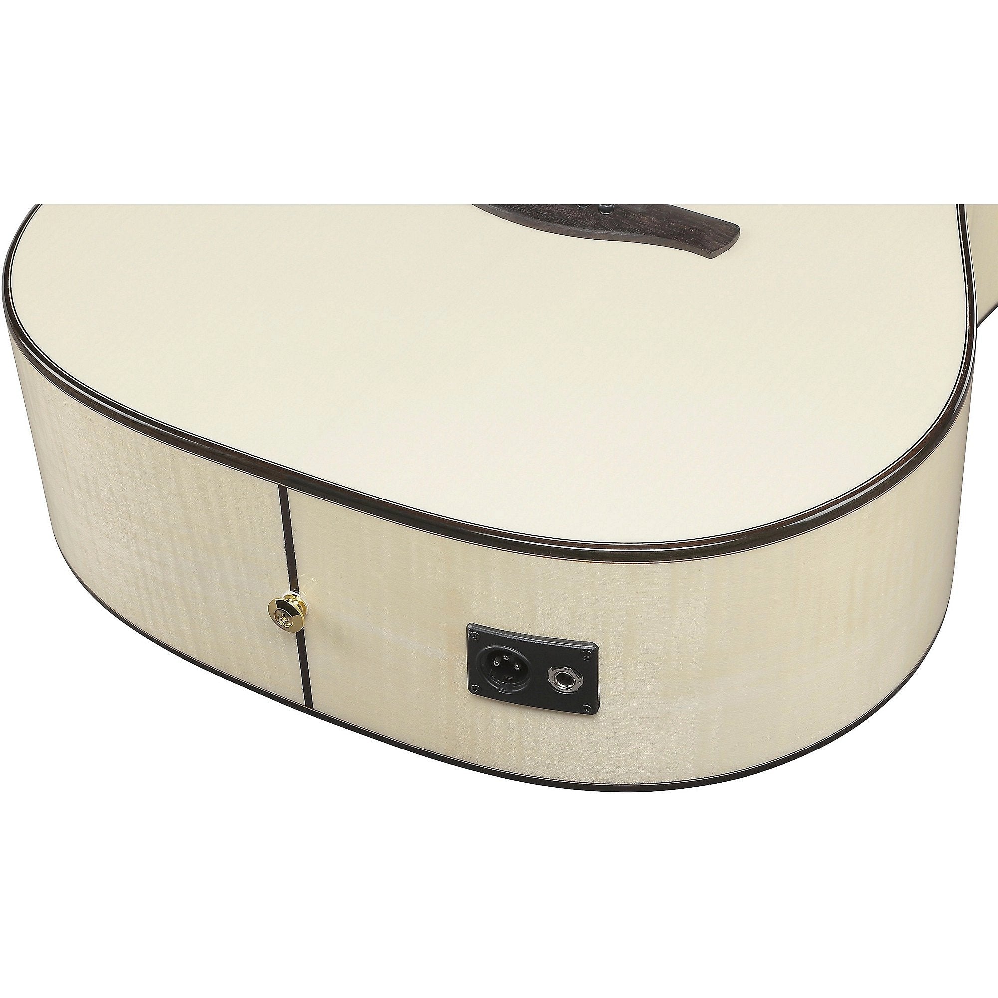 Đàn Guitar Acoustic Ibanez AAD371E Advanced Acoustic - Antique White High Gloss