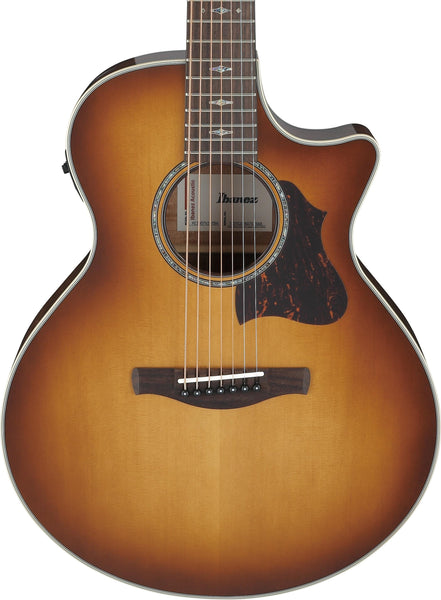 Đàn Guitar Acoustic 7-dây Ibanez AE3007FMH - Tobacco Edge Burst High Gloss