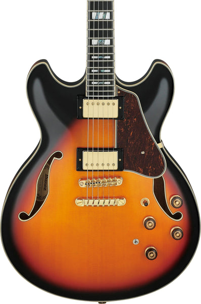 Đàn Guitar Điện Ibanez AS113 Semi-Hollowbody - Brown Sunburst