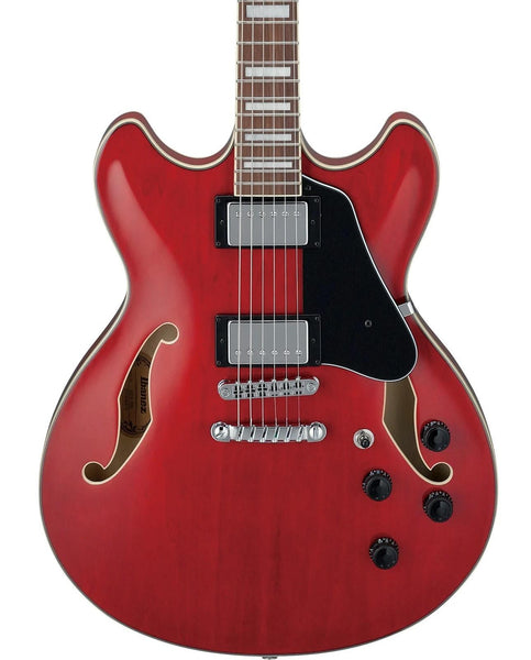 Đàn Guitar Điện Ibanez AS73 Artcore Semi-Hollowbody - Transparent Cherry Red