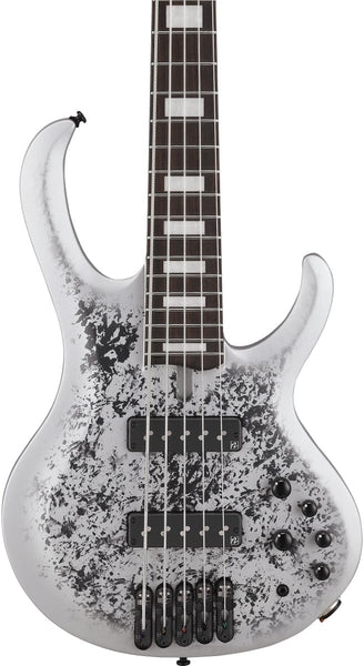 Đàn Guitar Bass 5-dây Ibanez BTB25TH5 BTB Standard, Silver Blizzard Matte