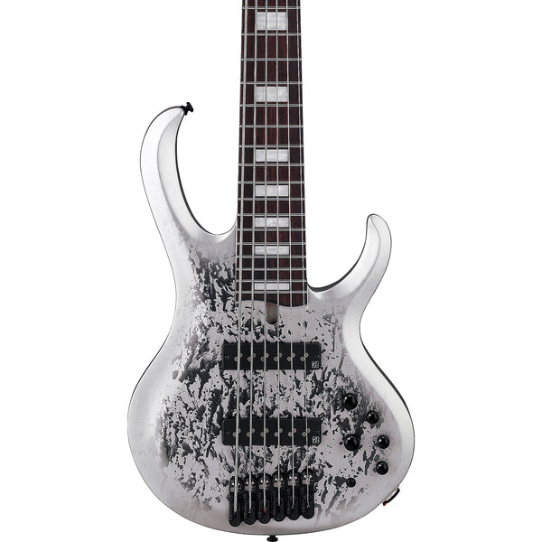 Đàn Guitar Bass 6-dây Ibanez BTB25TH6 BTB Standard, Silver Blizzard Matte