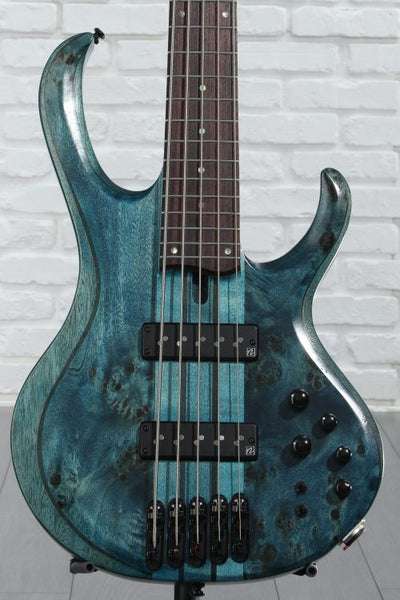 Đàn Guitar Bass 5-dây Ibanez BTB945 - Cosmic Blue Low Gloss