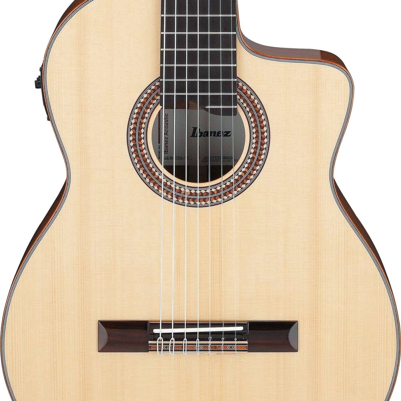 Đàn Guitar Classic 7-dây Ibanez GA3007CE - Natural
