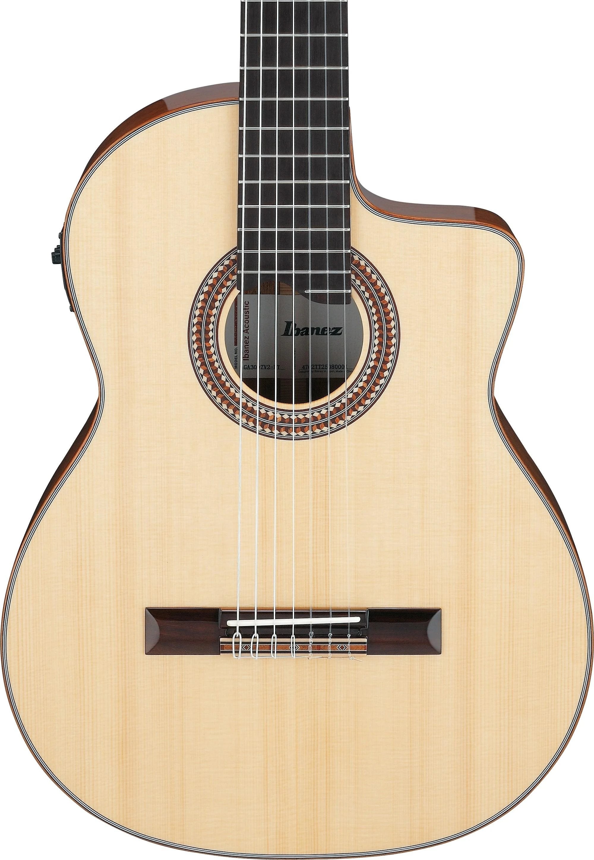 Đàn Guitar Classic 7-dây Ibanez GA3007CE - Natural
