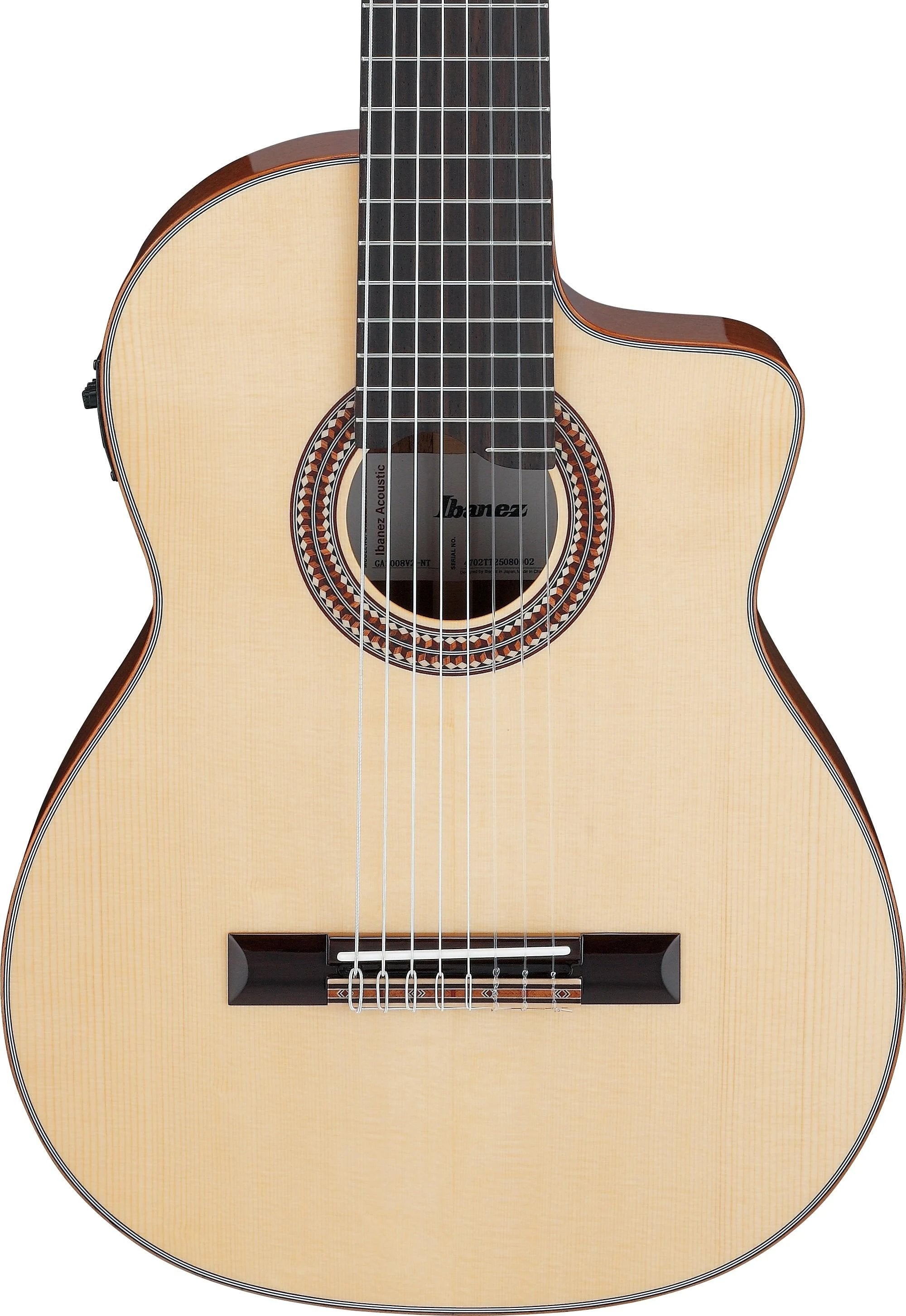 Đàn Guitar Classic 8-dây Ibanez GA3008CE - Natural