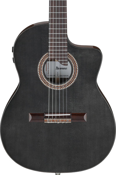 Đàn Guitar Classic Ibanez GA360TCE Thinline - Transparent Black