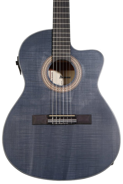 Đàn Guitar Classic Ibanez GA5FMTCE Thinline - Open Pore Berry