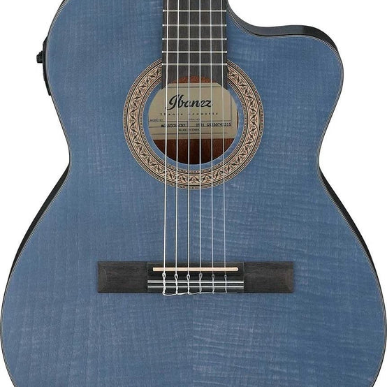 Đàn Guitar Classic Ibanez GA5FMTCE Thinline - Open Pore Berry