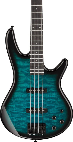 Đàn Guitar Bass 4-dây Ibanez GSR280QA SR GIO, Transparent Marine Sunburst