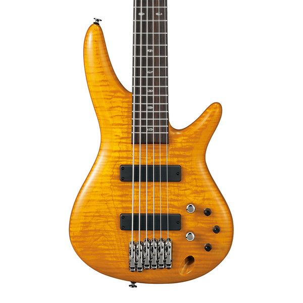 Đàn Guitar Bass 6-dây Ibanez GVB1006 Gerald Veasley Signature, Amber