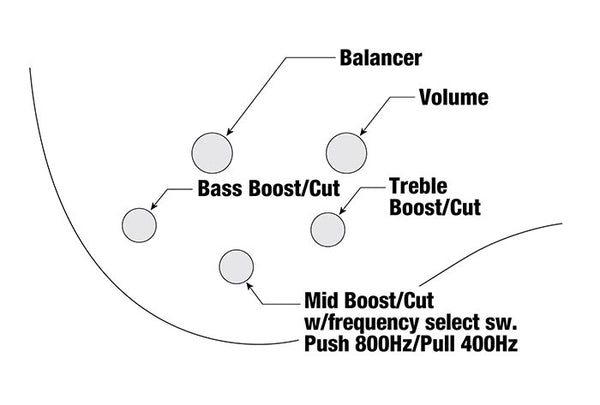 Ibanez Controls GVB36
