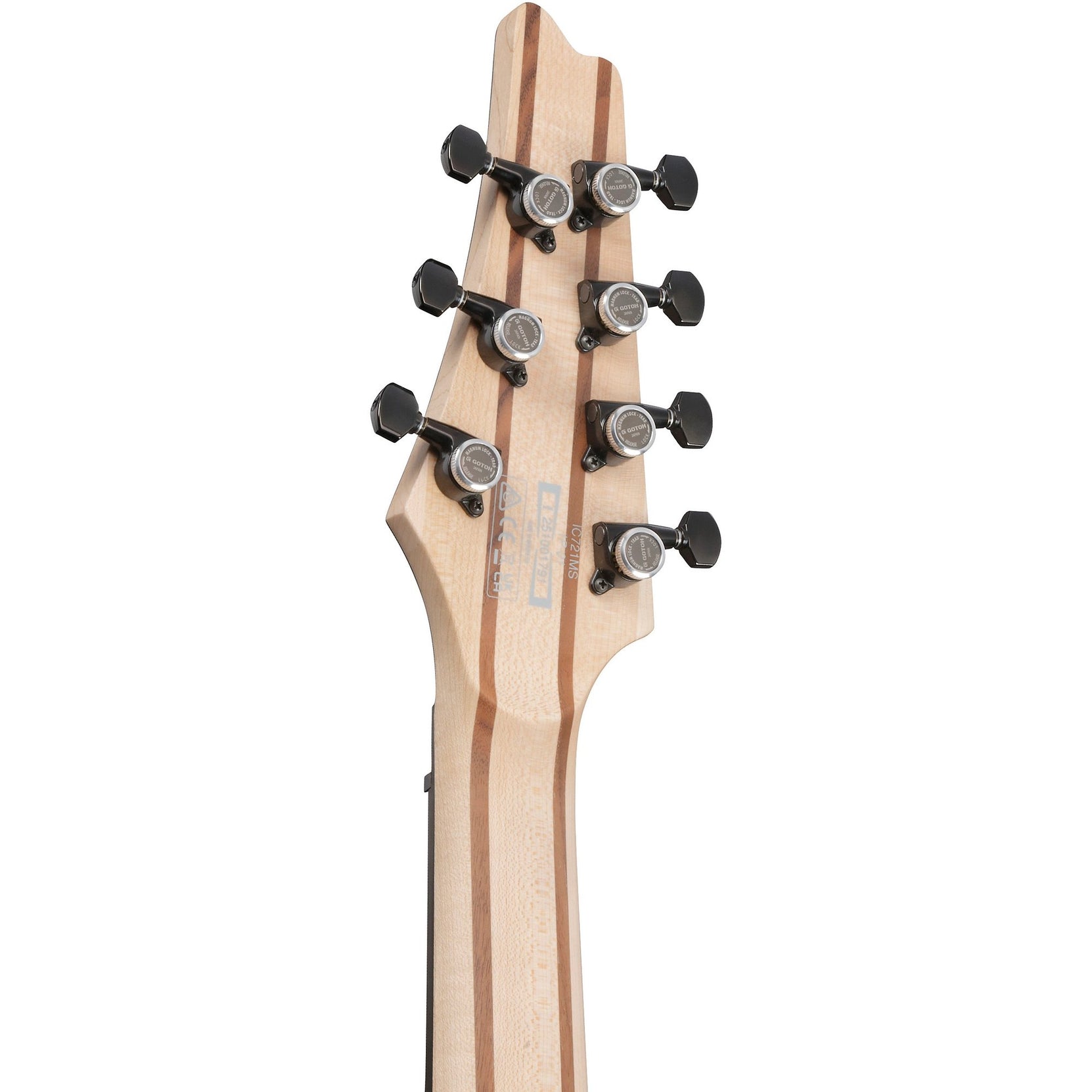 Đàn Guitar Điện 7-dây Ibanez ICMS721 Axe Design Lab Iceman Multi-Scale - Iron Pewter