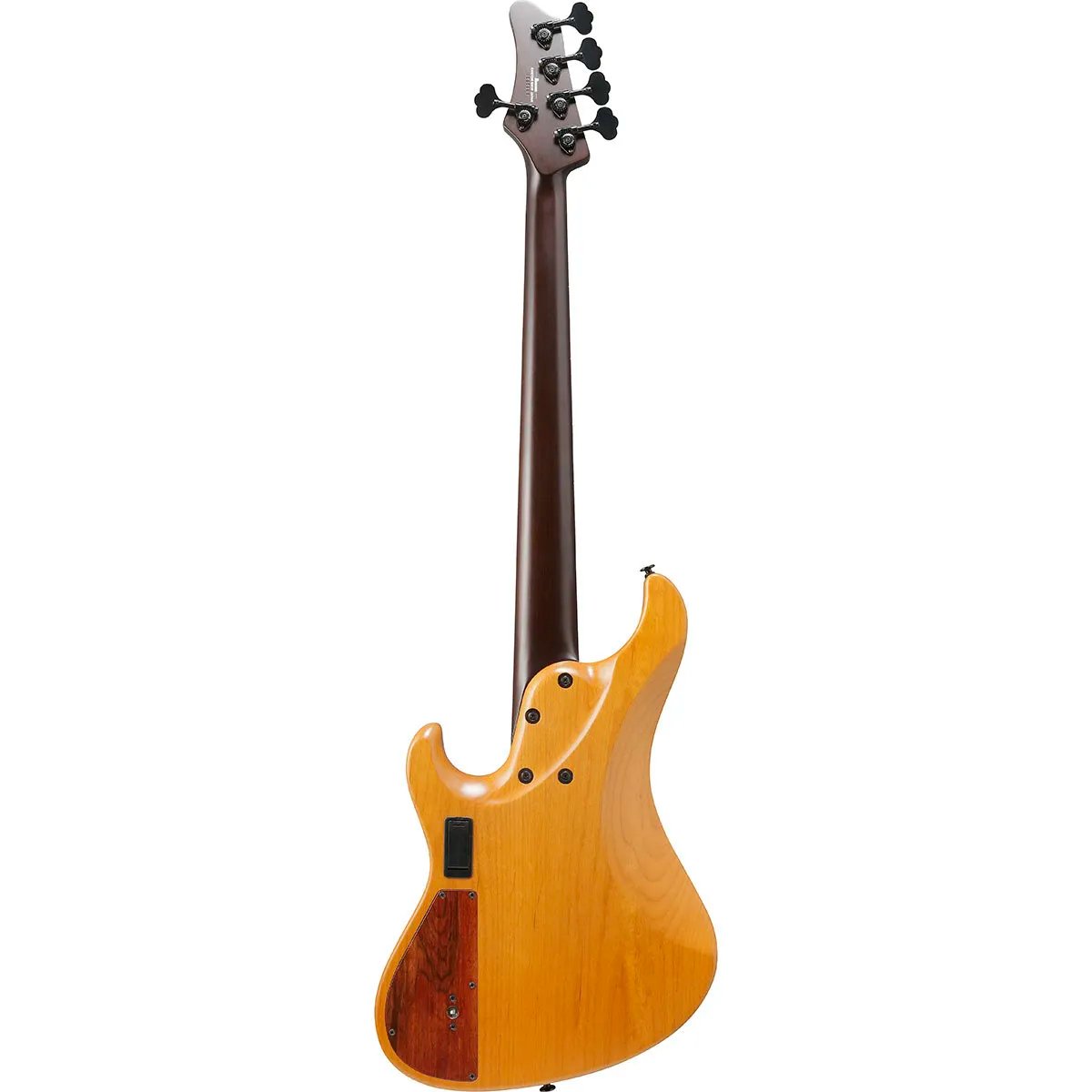 Đàn Guitar Bass 5-dây Ibanez IV2MDM Custom Shop - Natural Black Limba