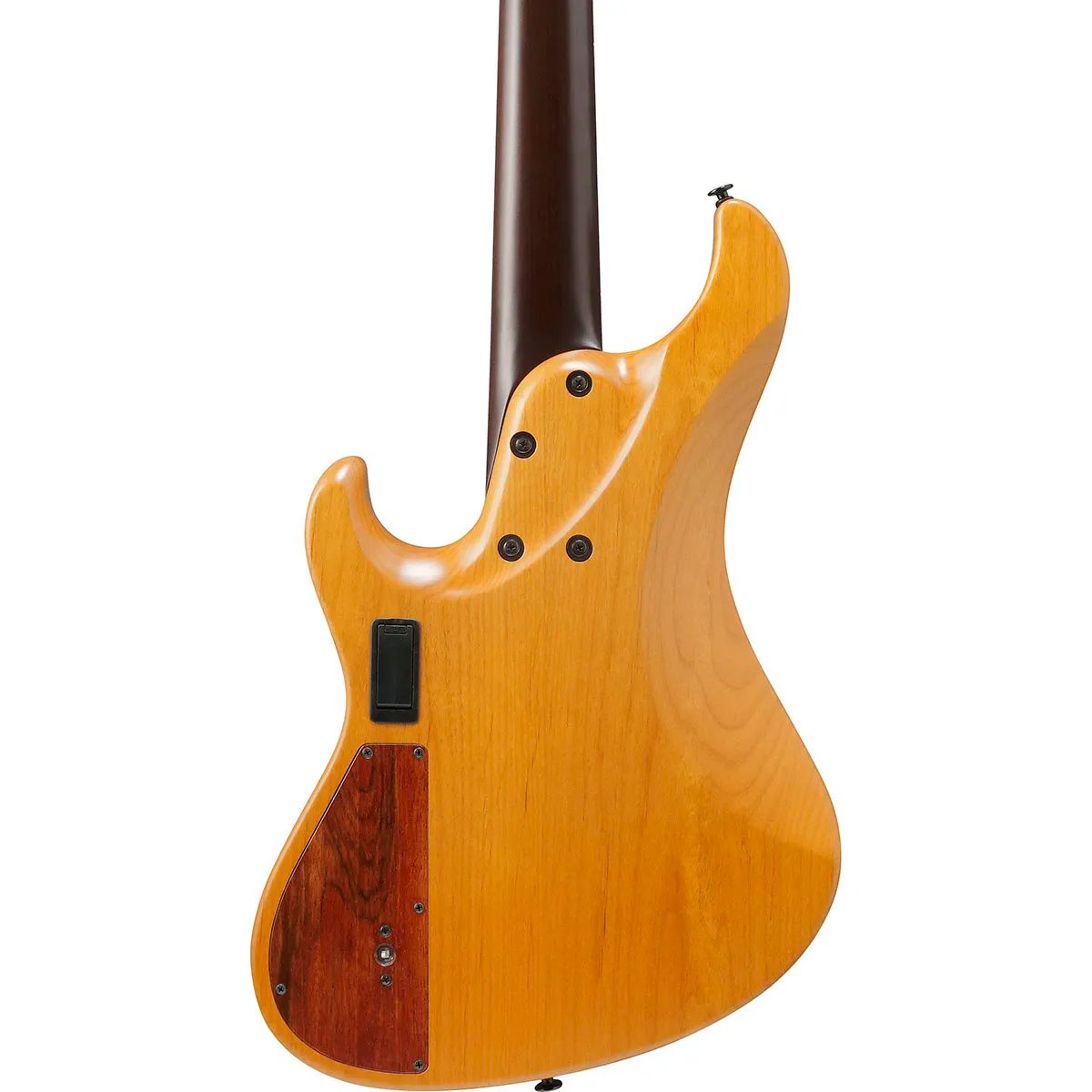 Đàn Guitar Bass 5-dây Ibanez IV2MDM Custom Shop - Natural Black Limba