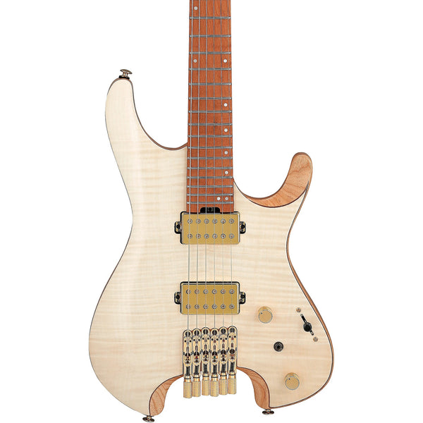 Đàn Guitar Điện Ibanez Q52FMG Headless - Natural Low Gloss