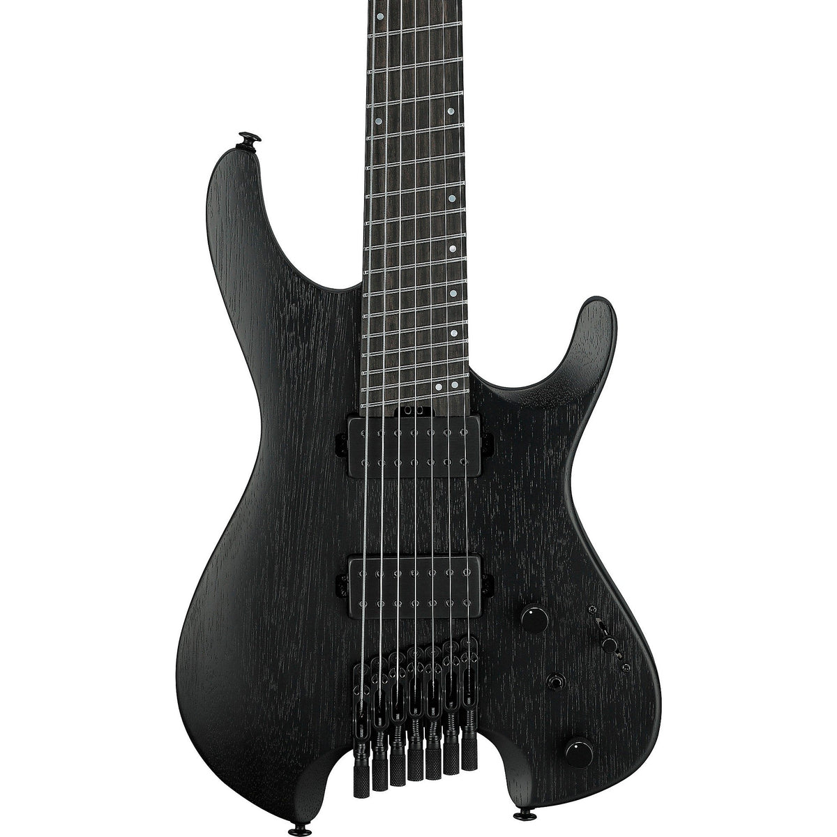 Đàn Guitar Điện 7-dây Ibanez QX527B Headless Q Standard - Weathered Black-Mai Nguyên Music