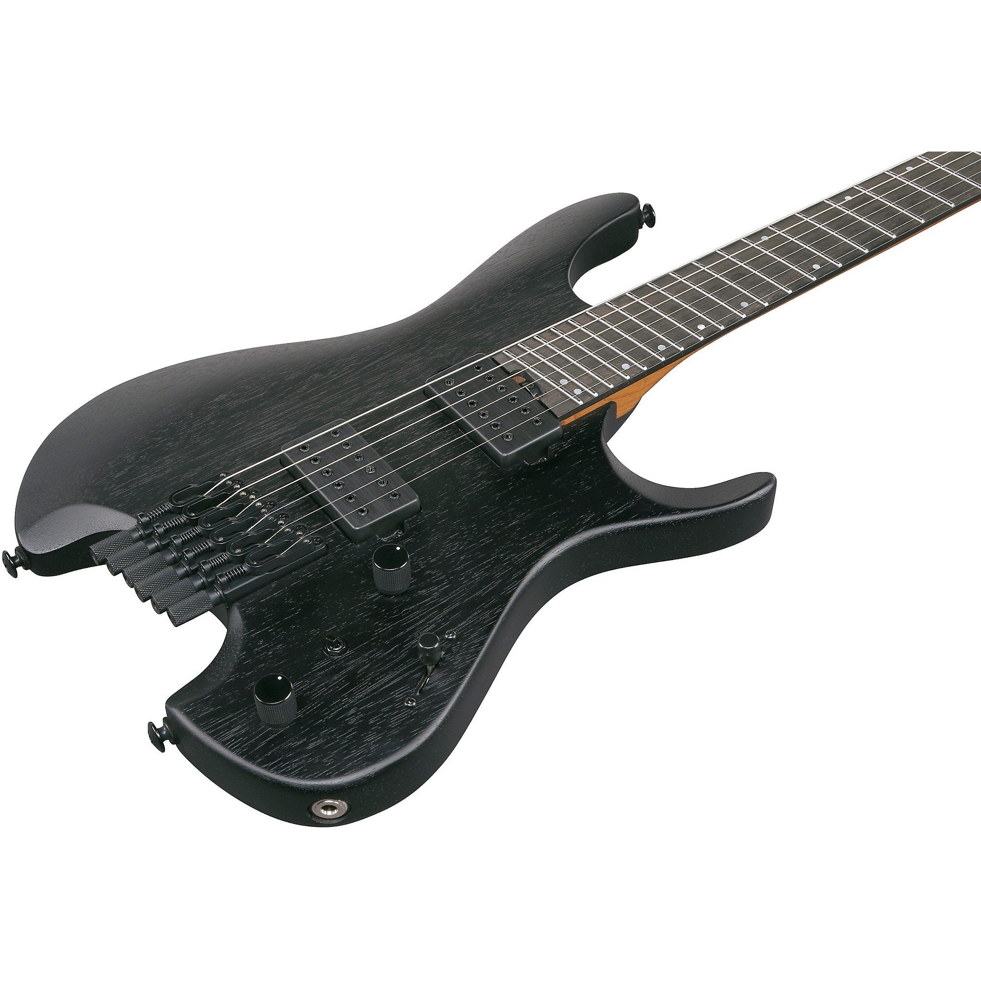 Đàn Guitar Điện Ibanez QX52BWK Headless Q Standard - Weathered Black