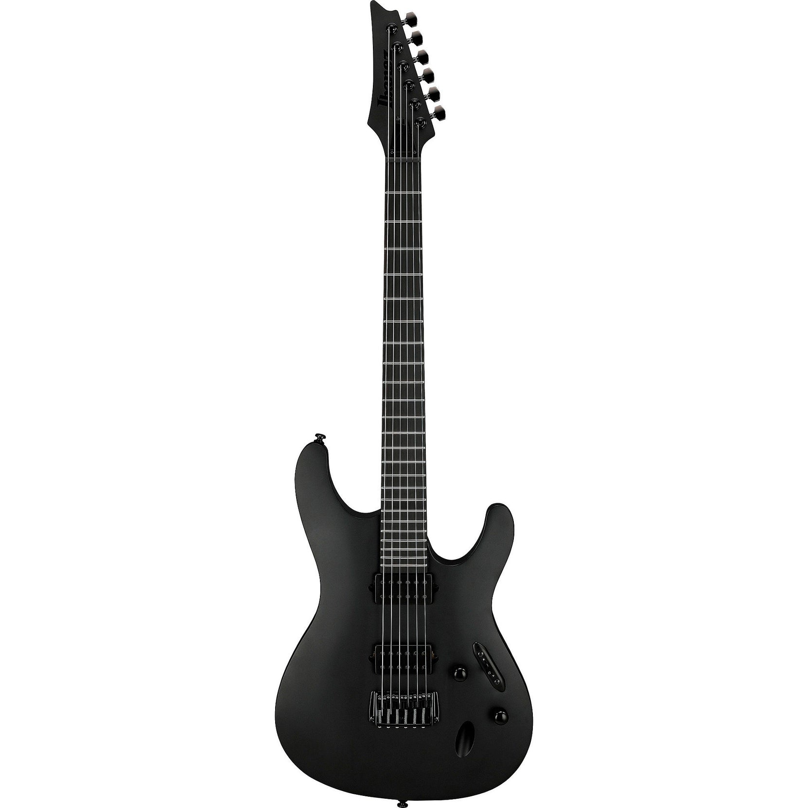 Đàn Guitar Điện Ibanez S721RB S Iron Label - Black Flat