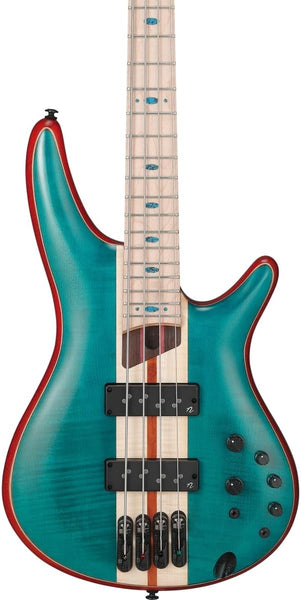Đàn Guitar Bass 4-dây Ibanez SR1420B SR Premium, Caribbean Green Low Gloss