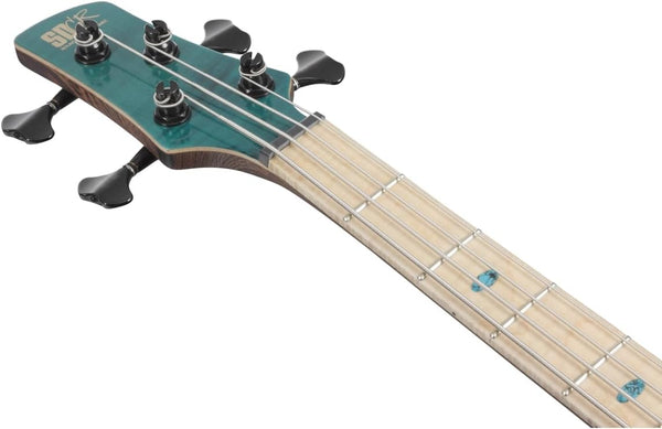Đàn guitar bass SR1420B-CGL có mặt cần đàn bằng gỗ Flamed Maple tuyệt đẹp, mang đến nét đẹp kỳ lạ cho vẻ ngoài của nó.