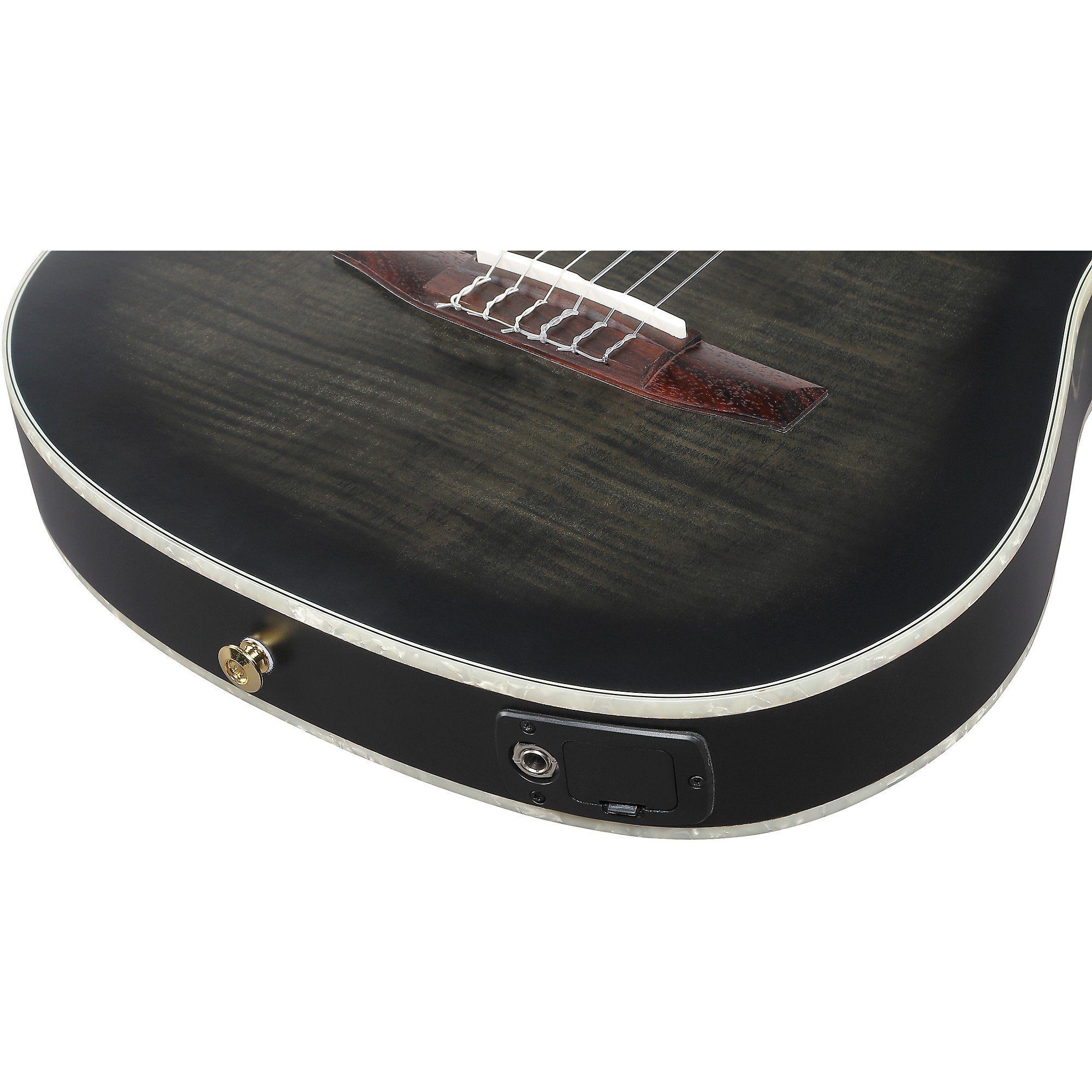 Đàn Guitar Silent Ibanez TOD20FMN Tim Henson Signature - Black Burst Fade Low Gloss